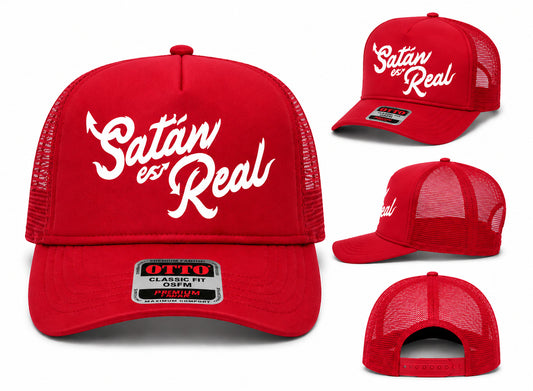Gorra camionero roja