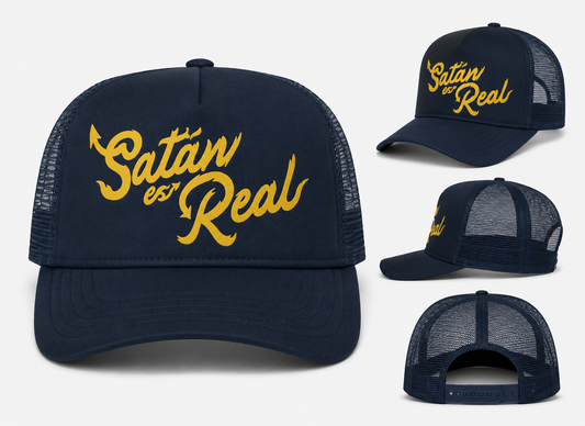Gorra camionero azul